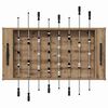vidaXL Table de Foosball Ch&ecirc;ne Artisanal 146,5 x 74 x 85 cm