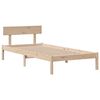 vidaXL Lit biblioth&egrave;que sans matelas 75x190 cm bois de pin massif