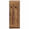 vidaXL Meuble mural Bois Ancien 34,5 x 34 x 90 cm Bois d'ing&eacute;nierie