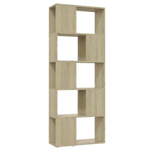 vidaXL Biblioth&egrave;que/S&eacute;parateur de pi&egrave;ce Ch&ecirc;ne Sonoma 60x24x155 cm