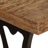 vidaXL Table console Bois de r&eacute;cup&eacute;ration massif 120x40x76 cm
