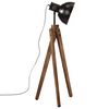 vidaXL Lampadaire 25 W noir 45x45x120 cm E27