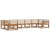 vidaXL Ensemble de canap&eacute;s d'ext&eacute;rieur 7 pcs Naturel