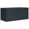 vidaXL Classeur anthracite 90x40x145 cm acier