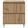 vidaXL Armoire de rangement 2 pcs Ch&ecirc;ne artisanal 60 x 35 x 70 cm