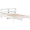 vidaXL Cadre de lit sans matelas blanc 150x200 cm bois de pin massif