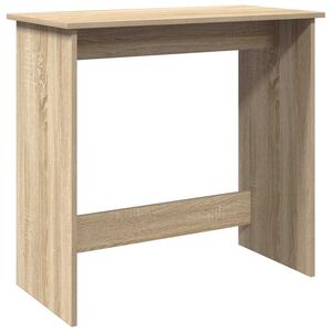 vidaXL Bureau Ch&ecirc;ne Sonoma 80x40x75 cm Agglom&eacute;r&eacute;