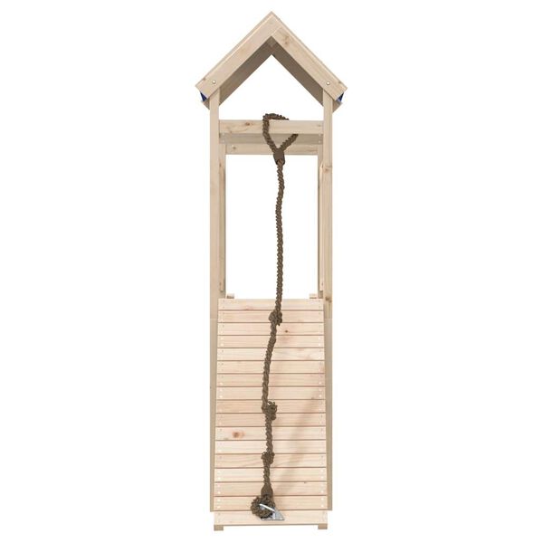 vidaXL Aire de jeux d'ext&eacute;rieur bois de pin massif