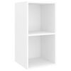 vidaXL Ensemble de meuble TV 5 pcs Blanc Bois d'ing&eacute;nierie