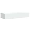 vidaXL &Eacute;tag&egrave;res &agrave; tiroirs murales 2 pcs Blanc 60x23,5x10 cm MDF