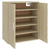 vidaXL Armoire à chaussures Chêne sonoma 60x35x70 cm Bois d’ingénierie