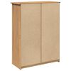 vidaXL Armoire à chaussures Panama 80x35x105 cm bois de pin massif