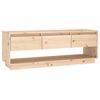 vidaXL Meuble TV 110,5x34x40 cm Bois de pin massif