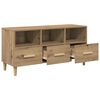 vidaXL Meuble TV Ch&ecirc;ne artisan 102 x 36 x 50 cm Bois d'ing&eacute;nierie