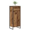 vidaXL Cabinet de salle de bain Bois Ancien 40 x 30 x 100 cm