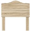 vidaXL T&ecirc;te de lit Ch&ecirc;ne Sonoma 100 cm Bois d'ing&eacute;nierie