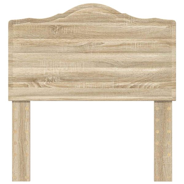 vidaXL T&ecirc;te de lit Ch&ecirc;ne Sonoma 100 cm Bois d'ing&eacute;nierie