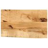 vidaXL Dessus de table 40x20x2,5 cm bord vif bois massif manguier brut