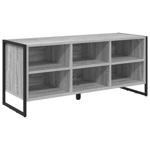 vidaXL Cabinet &agrave; chaussures avec stockage Gris Sonoma 100 x 35 x 44 cm