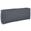 vidaXL Coussin Tissu Oxford Anthracite 120 x 40 x 12 cm