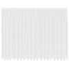 vidaXL Rideau en Dentelle Floral Blanc 245 x 500 cm Polyester