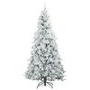 vidaXL Sapin de No&euml;l Artificiel &agrave; Branches Articul&eacute;es Blanc 240 cm