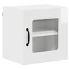 vidaXL Armoire de cuisine Kalmar 2 pcs Blanc brillant 40 x 31 x 40 cm