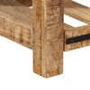 vidaXL Table console 100x35x75 cm bois de manguier massif