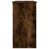 vidaXL Bureau ch&ecirc;ne fum&eacute; 80x40x75 cm bois d'ing&eacute;nierie