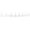 vidaXL Panier de gabion en forme de U avec 8 poteaux Fer 860x20x100 cm