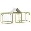 vidaXL Poulailler 300x100x150 cm Bois de pin massif imprégné