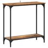 vidaXL Table console Bois ancien 75 x 30.5 x 75 cm Bois d'ing&eacute;nierie