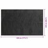 vidaXL Couverture de piscine Noir 450 x 220 cm PE