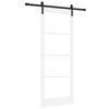 vidaXL Porte coulissante ORKDAL Blanc 83 x 211 cm