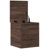 vidaXL Bo&icirc;te de rangement ch&ecirc;ne marron 40x42x46 cm bois d'ing&eacute;nierie