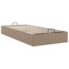 vidaXL Cadre de lit ottoman sans matelas cappuccino 90x200 cm
