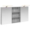 vidaXL Ensemble de Meubles de Salle de Bain 3 pcs 120 x 10,5 x 60,5 cm