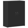 vidaXL Armoire de classement noir 60x32x77,5 cm bois d'ing&eacute;nierie