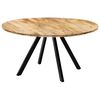 vidaXL Table de salle &agrave; manger 150x73 cm Bois de manguier solide