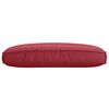 vidaXL Coussin Bordeaux 120 x 80 x 12 cm Tissu Oxford