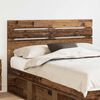 vidaXL T&ecirc;te de lit Bois Ancien 160 cm Bois d'ing&eacute;nierie