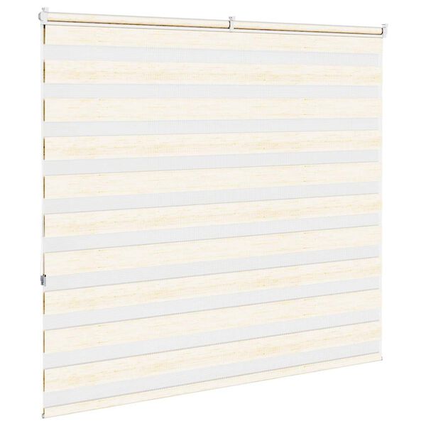 vidaXL Store z&egrave;bre beige marbr&eacute; largeur du tissu 155,9 cm polyester