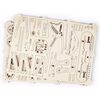 WOODEN CITY Kit de maquette Bois Biplan