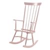 Vipack Chaise &agrave; bascule Rocky Bois Rose