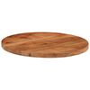 vidaXL Dessus de table &Oslash;60x3,8 cm rond bois massif d'acacia