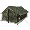 vidaXL Tente de camping 2 personnes camouflage imperm&eacute;able
