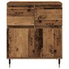 vidaXL Buffet Bois Ancien 60 x 35 x 70 cm Bois d'ing&eacute;nierie et fer