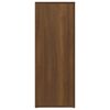 vidaXL Buffet Ch&ecirc;ne marron 80x30x80 cm Bois d'ing&eacute;nierie