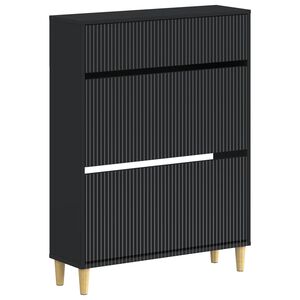 vidaXL Cabinet &agrave; chaussures ARNHEM 78 x 24 x 103 cm Bois d'ing&eacute;nierie