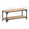 vidaXL Table basse 90x30x40 cm Bois de manguier massif